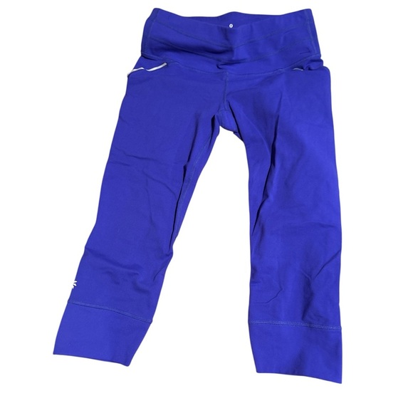 Athleta Pants - Athleta Vibrant Blue Cropped Leggings
